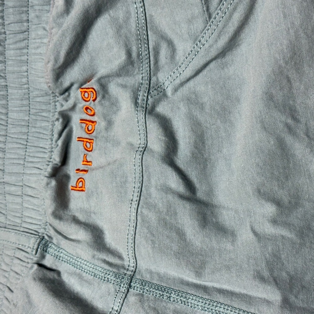 Birddogs Mens L Lined Gym Shorts Blue Gray Orange Built-in Liner 9 Inch Inseam - Picture 3 of 8